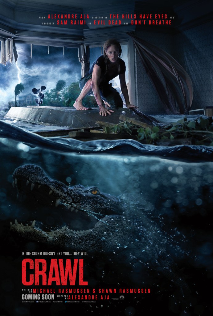 Crawl movie poster 2019