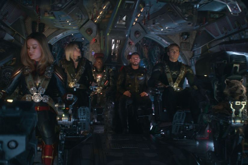 Avengers: Endgame 2019. Avengers go to space.